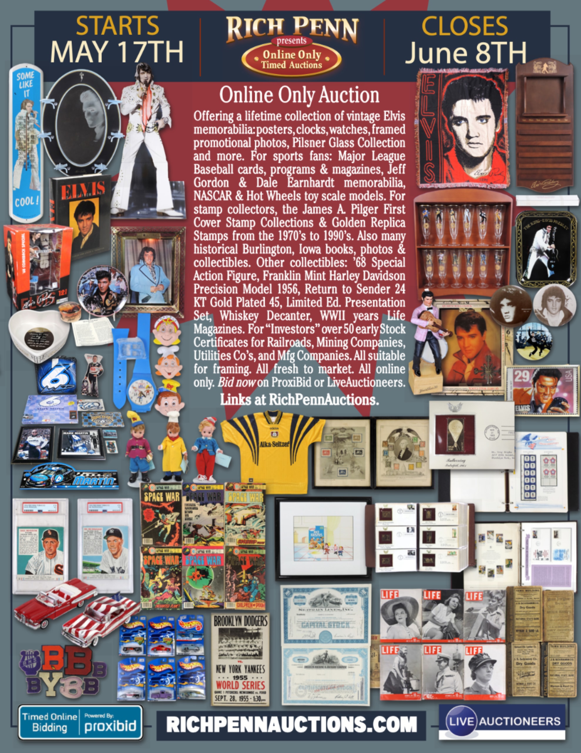 May - June 2025 Online Auction Preview