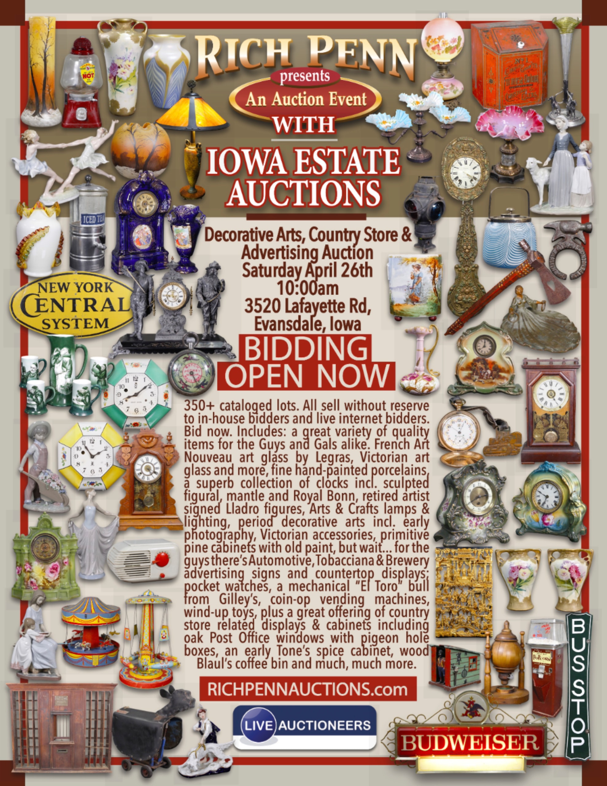 April 26, 2025 On-Site Auction